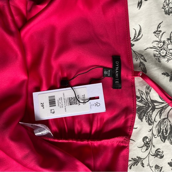 Pink tie top - Picture 2 of 4